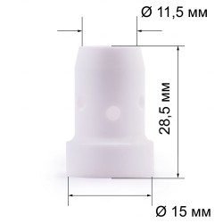 FoxWeld Диффузор газовый MIG-500 (030.0145/МЕ0579, EP 400/500, пр-во FoxWeld/КНР)