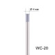 Вольфрамовый электрод WC-20 4,0мм / 175мм (1шт.) FoxWeld