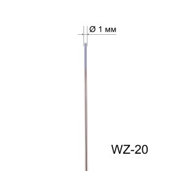 Вольфрамовый электрод WZ-8 1,0мм / 175мм (1шт.) FoxWeld