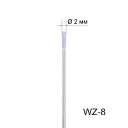 Вольфрамовый электрод WZ-8 2,0мм / 175мм (1шт.) FoxWeld
