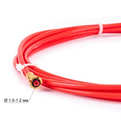 FoxWeld Канал 1,0-1,2мм тефлон красный, 3м (126.0021/GM0610, пр-во FoxWeld/КНР)