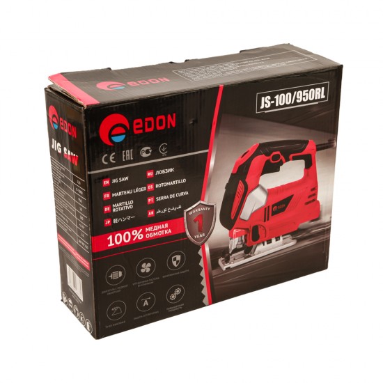 Электролобзик Edon JS-100/950RL
